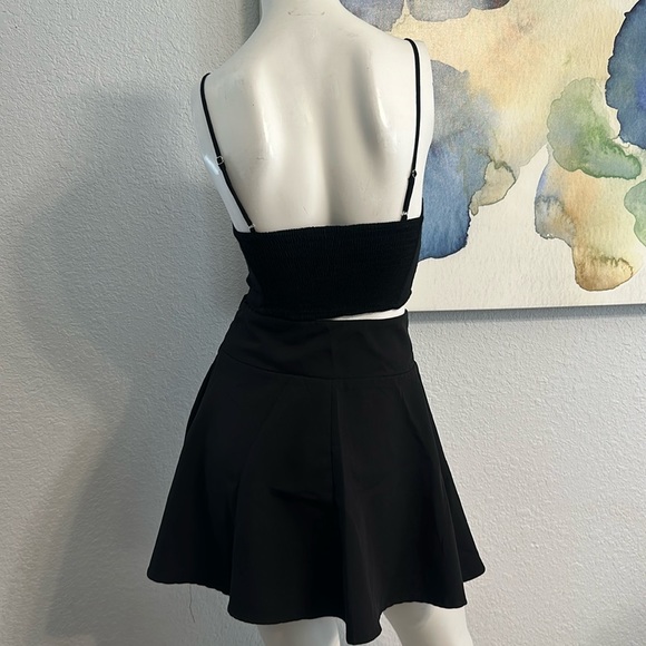 Women Summer Lace-Up Black Tutu-Skirt - Picture 6 of 7